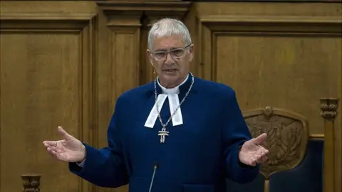 Andrew O'Brien Rt Rev Dr Iain Greenshields, Moderator of the General Assembly