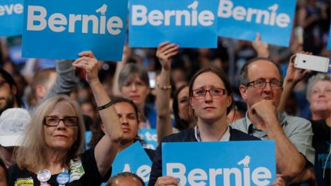 Bernie Sanders: Is His 'revolution' Now Beyond His Control? - BBC News