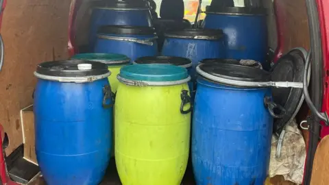 Derbyshire Police Ashbourne pub oil theft