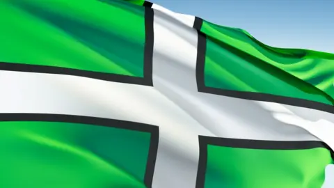 Getty Images Devon flag