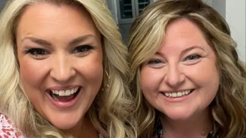 Claire Anderson Sara Davies and Gemma Connolly