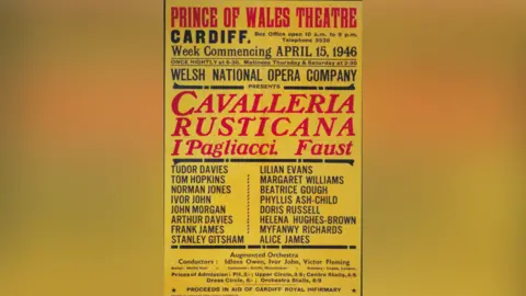 WNO Opera poster from 1946