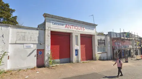 Google Leicester Antiques Warehouse on Welford Road