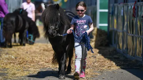 Jeff J Mitchell/Getty Images Preparing for the show