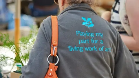 National Trust volunteer