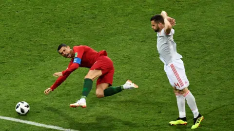 AFP/Getty ronaldo fouled for penalty