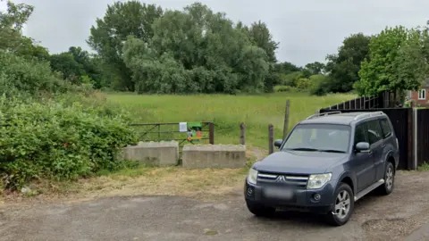 Google The site on Send Hill