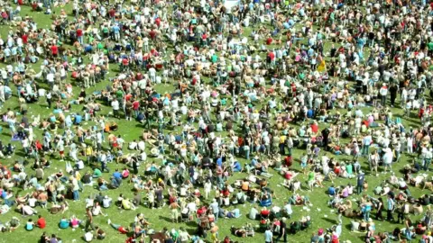 Getty Images Crowd at T in the Park festival