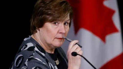 Reuters Commissioner Marie-Josée Hogue participates in public hearings of an independent commission investigating allegations of foreign interference in Canadian elections