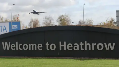 PA Heathrow airport