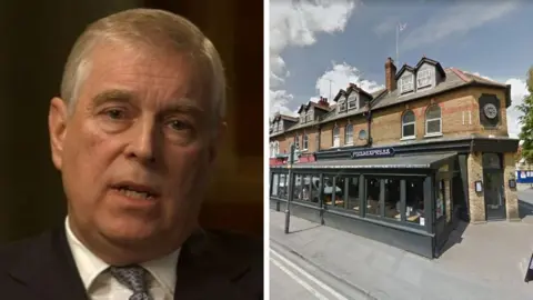 BBC/Google Prince Andrew