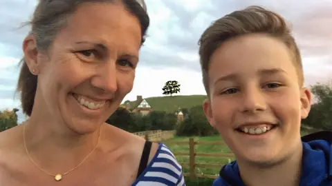 Kirsten Reeve Kirsten Reeve and son