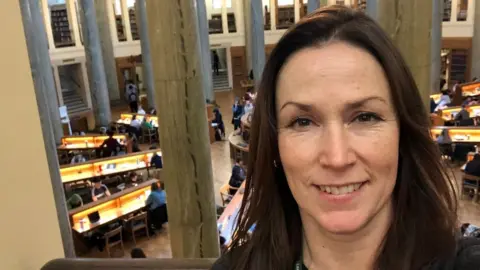 Dorset History Centre Project archivist Ruth Burton