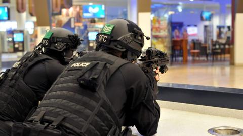 gateshead metrocentre exercise northumbria police