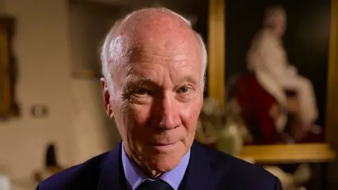 Richard Daniel/BBC Richard Stone, artist