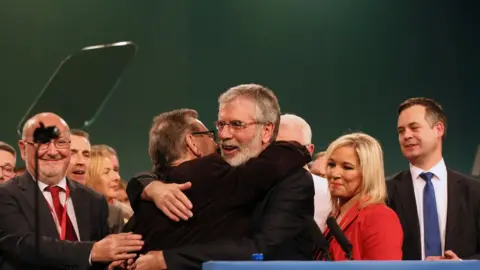 Getty/AFP Sinn Fein