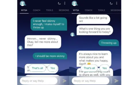 Wysa Wysa screengrab