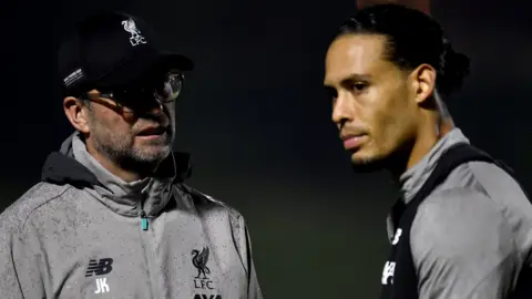 Jurgen Klopp and Virgil van Dijk