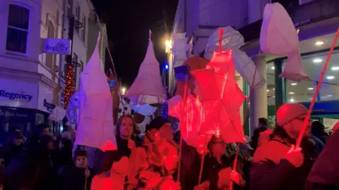 Lantern parade