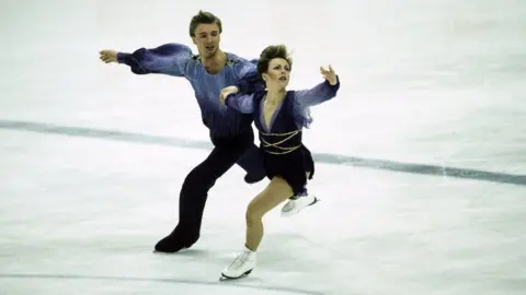Getty Images Torvill and Dean