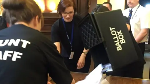 BBC Ballot boxes