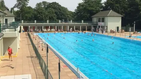 Peterborough Lido.