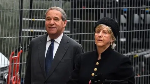 PA Media Lord and Lady Brittan