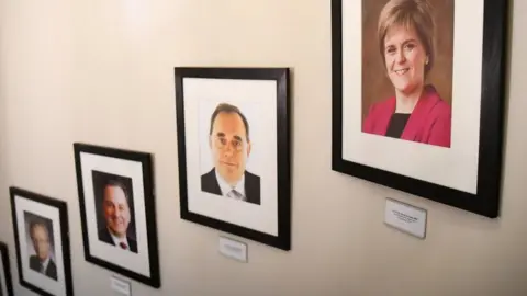 PA Media first minister photos in bute house