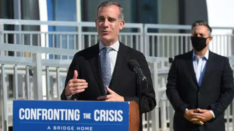 Getty Images Los Angeles Mayor Eric Garcetti