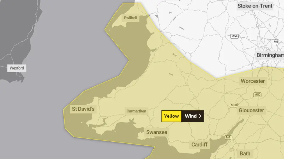 Met Office Weather warning for 3 May