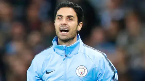 Manchester City assistant boss Mikel Arteta