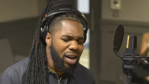 Gabriel Mokake MNEK recording with new LGBT artists