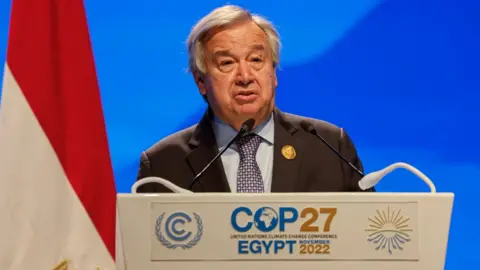 UN Secretary General Antonio Guterres