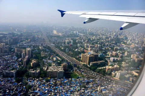 Getty Images Dharavi and Mumbai