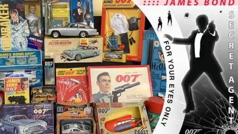 Vectis James Bond memorabilia