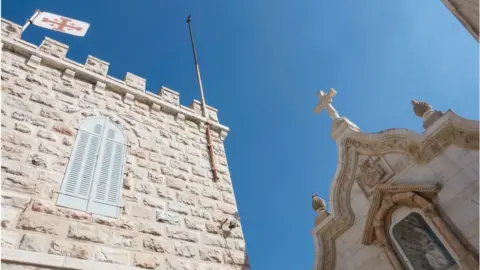 Getty Images Exterior of Milk Grotto