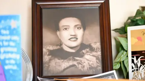 Getty Images A framed picture of Henrietta Lacks