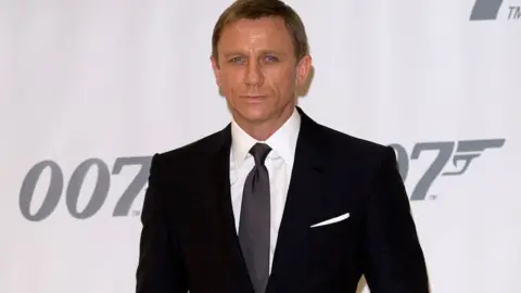 Getty Images James Bond star Daniel Craig