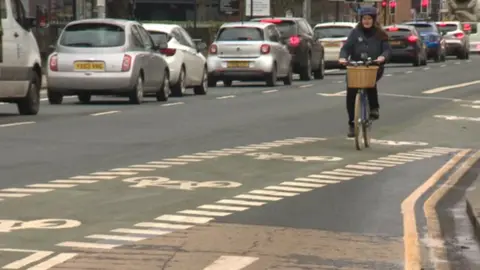 BBC Cycle lane in Hull