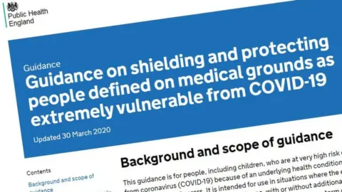 NHS Covid-19 shielding information