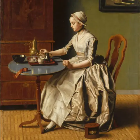 Heritage Images Choc drinking