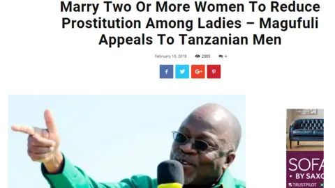 Zambian Observer Tanzania President John Magufuli