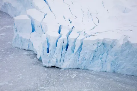 Getty Images Ice shelf