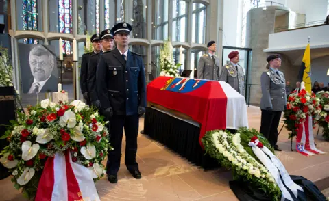 Reuters Lübcke funeral ceremony, 13 Jun 19