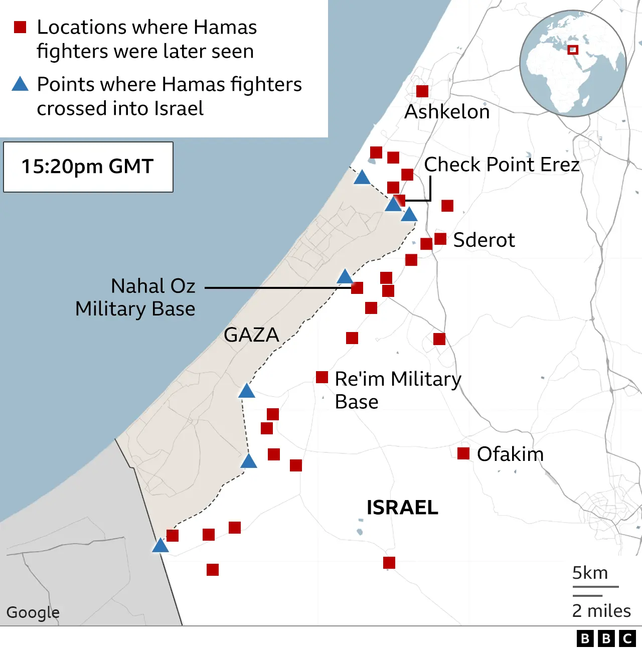 How Hamas staged Israel lightning assault noone thought possible