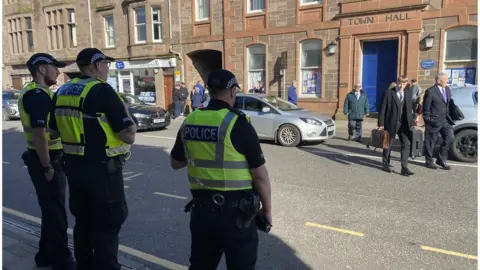 Police in Stonehaven