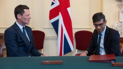 No 10 flickr Rishi Sunak appointing Alex Chalk as justice secretary at Downing Street