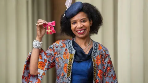 Getty Images Shirley Thompson receives OBE