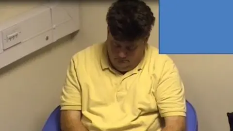 Screen grab from Carl Beech police interview in 2014