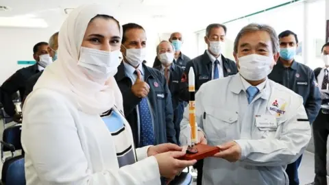 Reuters Sarah Al Amiri and Naohiko Abe, Mitsubishi Heavy Industries